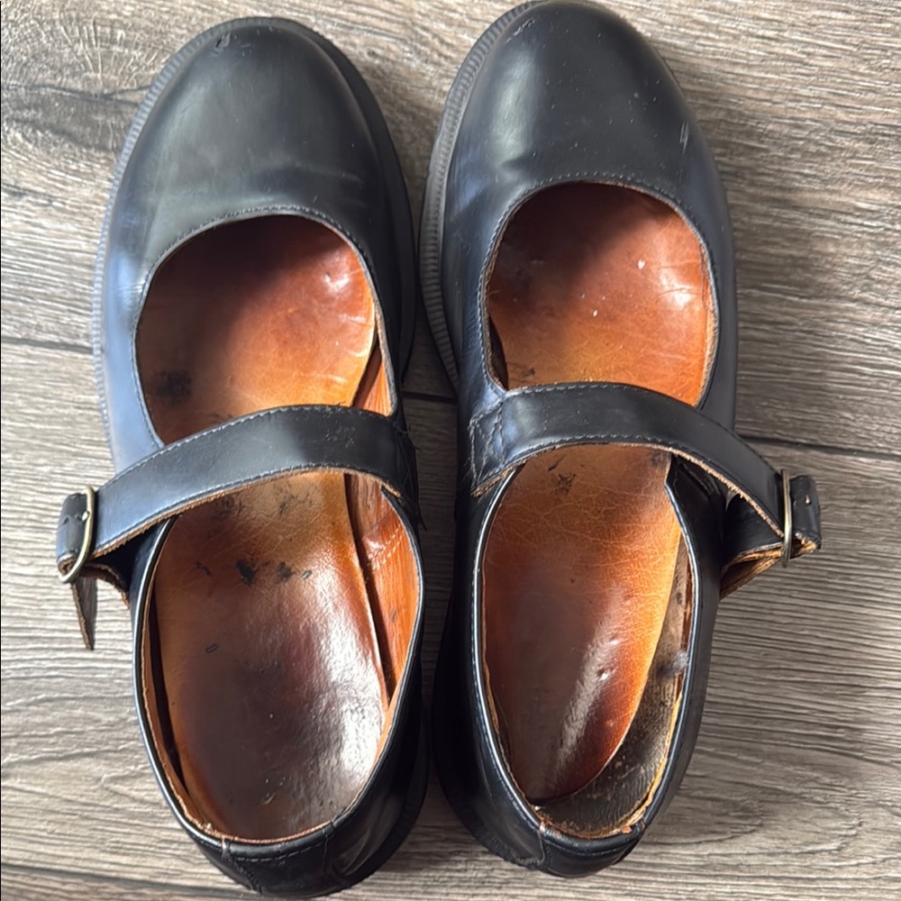 DR. Martens Black Mary Jane shoes 9US ,7UK,41EU